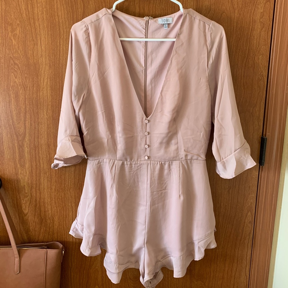 BRAND NEW pink romper